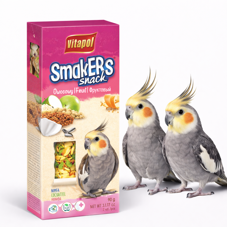 Vitapol - Smakers OWOCOWY dla NIMF 2szt 90g od ParrotPlanet.pl