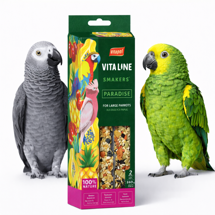 Vitapol - VITALINE Smakers Paradise - dla dużych papug od ParrotPlanet.pl