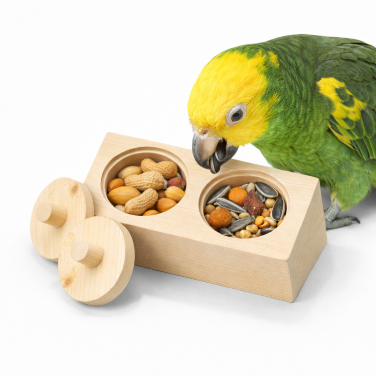 Ukryj mnie! - zabawka dla wszystkich papug od ParrotPlanet.pl