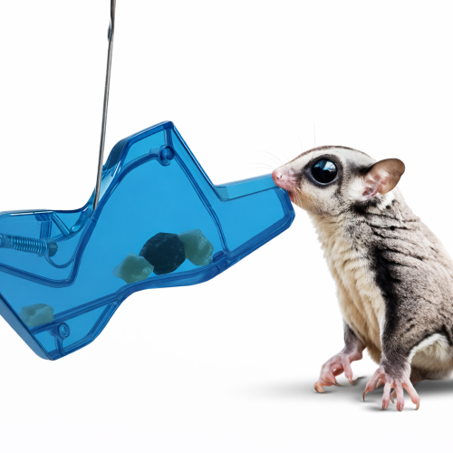 Blue Treat Seeker – Zabawka Ruchowa (nauka żerowania) dla Lotopałanek od ParrotPlanet.pl