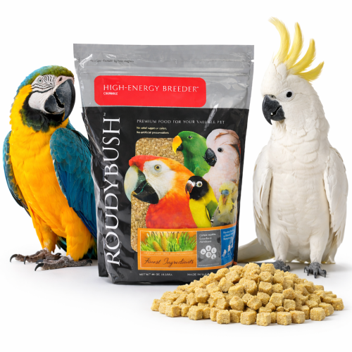 RoudyBush High Energy Breeder Medium 1,25kg - granulat dla papug o podwyższonej zawartości tłuszczu od ParrotPlanet.pl