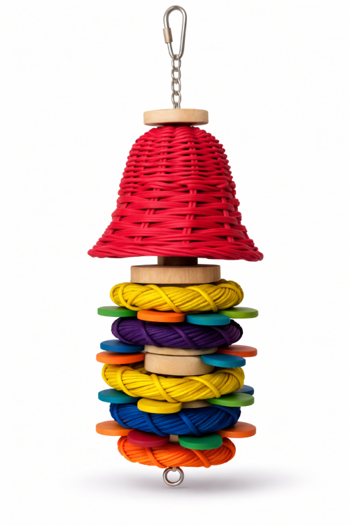 Cloche Merveilleuse | jouet pour tous les perroquets de ParrotPlanet.fr