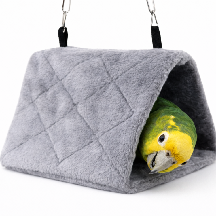 Namiot XL | Bezpieczna Przystań | Jaskinia dla Papug | 32x25 cm od ParrotPlanet.pl