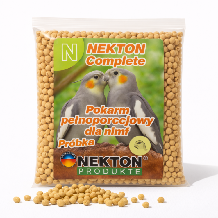 NEKTON Complete Cockatiel Multi-Pellets – granulés complets pour calopsittes – échantillon | ParrotPlanet.fr