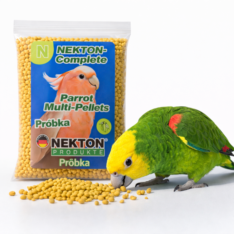 NEKTON Complete Parrot Multi-Pellets – granulés pour grands perroquets – échantillon | ParrotPlanet.fr