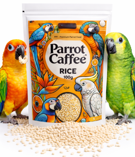 PARROT CAFFEE - Rice -  dla wszystkich papug 100g od ParrotPlanet.pl