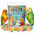 Biscuits colorés PARROT CAFFEE pour perroquets - Big Bowl Biscotti 100g de ParrotPlanet.fr