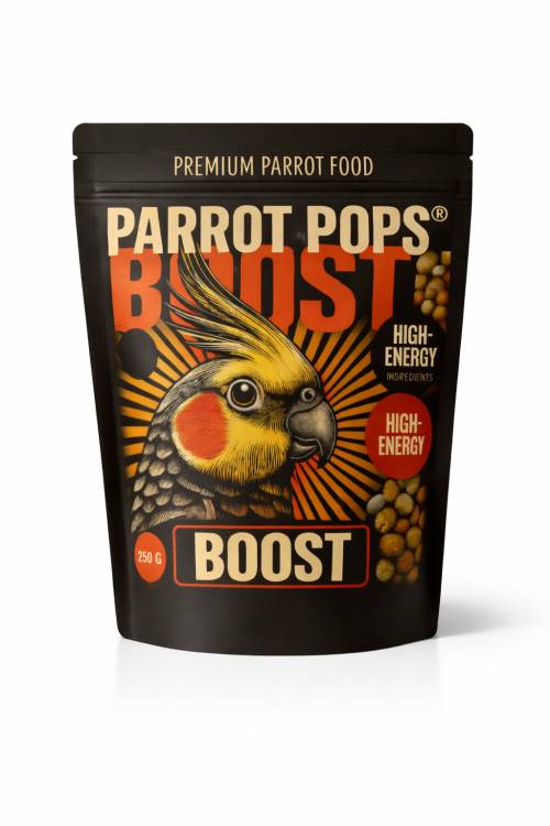 Parrot Pops BOOST - Énergie naturelle pour petites et moyennes perruches 250g  de ParrotPlanet.fr
