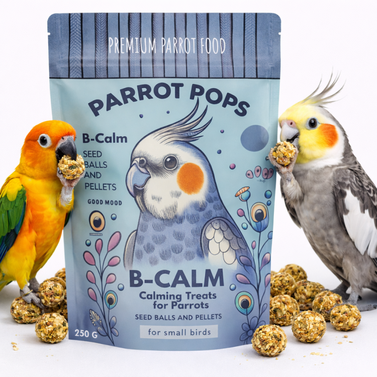 Parrot Pops B-Calm petites perles apaisantes pour perruches 250g de ParrotPlanet.fr