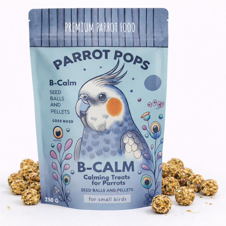 Parrot Pops B-Calm petites perles apaisantes pour perruches 250g de ParrotPlanet.fr