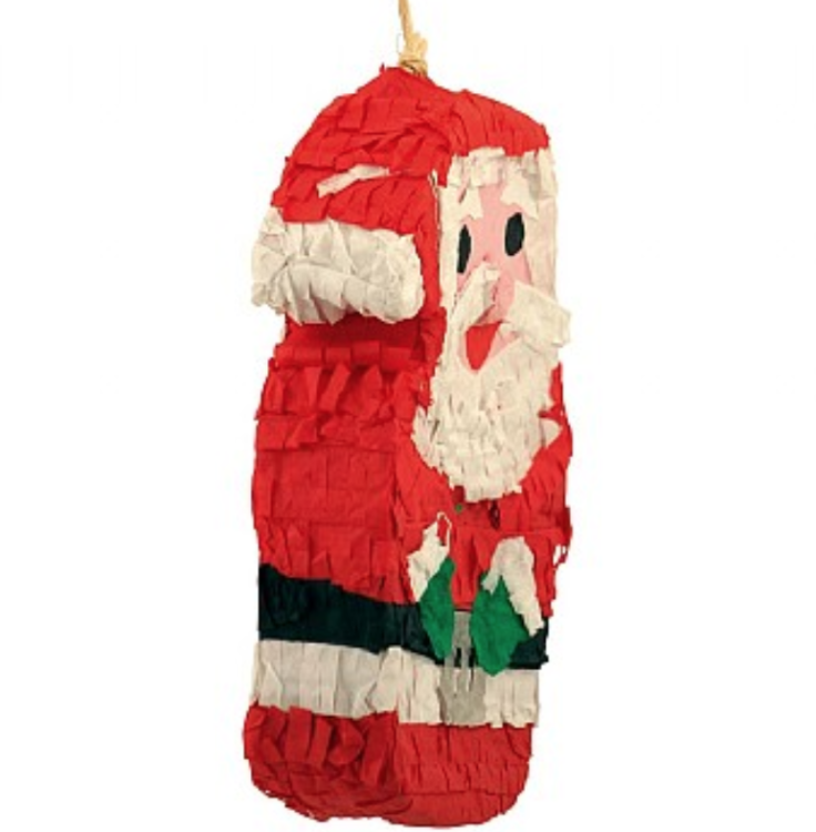 KOLEKCJA ŚWIĄTECZNA | Święty Mikołaj Duży- Zabawka Piniata dla Papug od ParrotPlanet.pl