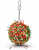 Collection de Noël | Christmas Shredder Ball | jouet pour perroquets | boule de foraging | 29,5 cm | ParrotPlanet.fr
