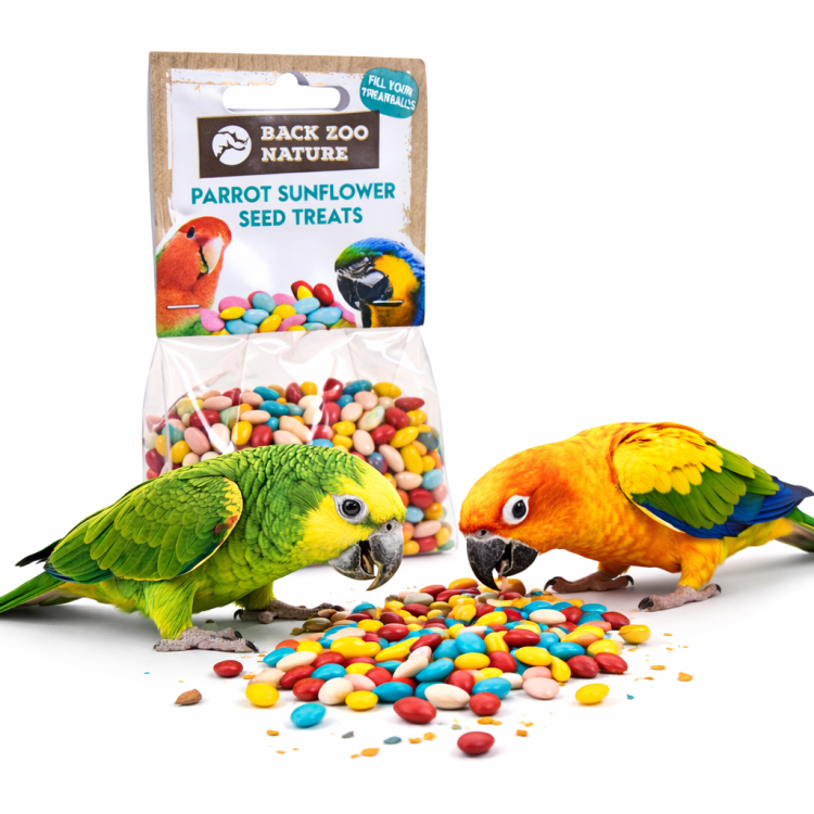 LENTILKI pour perroquets – friandises colorées au tournesol et au miel ParrotPlanet.fr