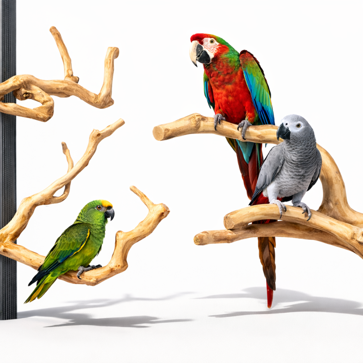 JAVA gałąź XS - niezniszczalna gałąź, żerdź dla małych papug od ParrotPlanet.pl