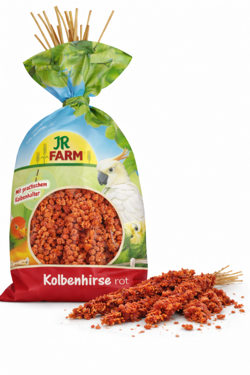 JR FARM Spray Millet red- proso czerwone w kłosach 250g od ParrotPlanet.pl
