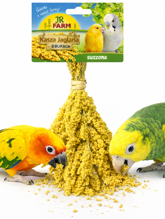 JR FARM Kasza Jaglana w BUKIECIE dla wszystkich papug 50g  od ParrotPlanet.pl