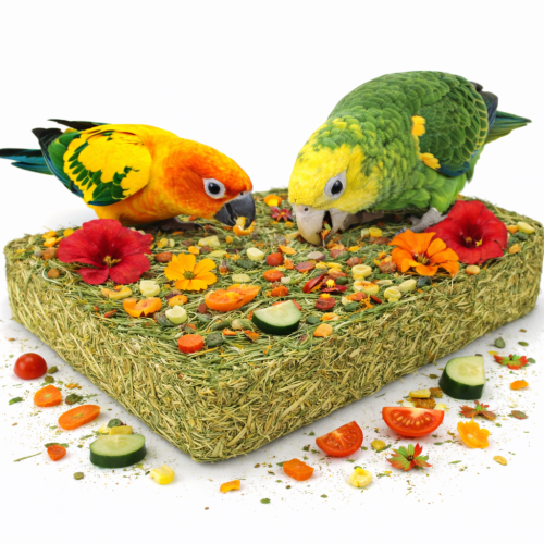 Witaminowa Łąka ziołowa z warzywami - dla wszystkich papug 750g od ParrotPlanet.pl