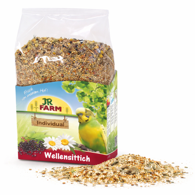 Jr Farm Individual - pokarm dedykowany dla papużek falistych 1kg od ParrotPlanet.pl
