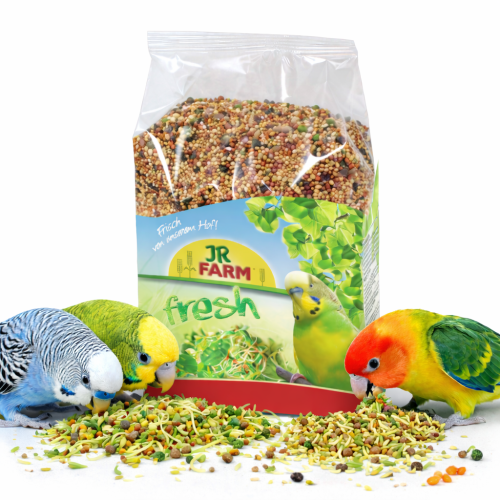 JR FARM - Kiełki dla papużek falistych i innych małych papug 1kg od ParrotPlanet.pl