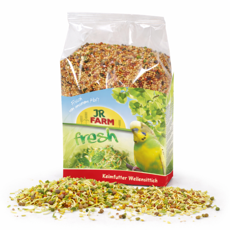 JR FARM - Kiełki dla papużek falistych i innych małych papug 1kg od ParrotPlanet.pl
