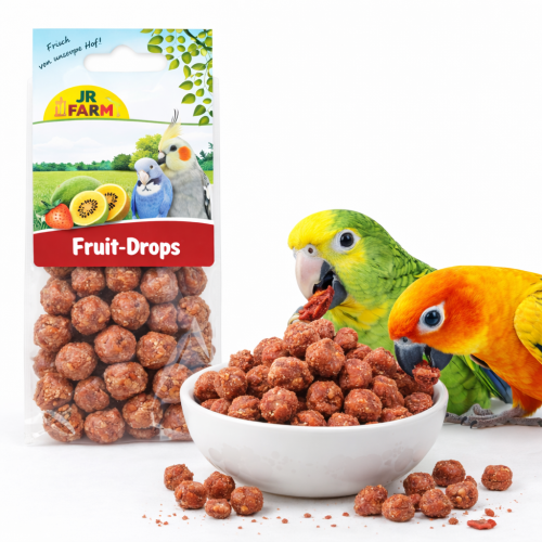 Jr Farm Owocowe Chrupeczki - przysmak dla wszystkich papug 100g  od ParrotPlanet.pl
