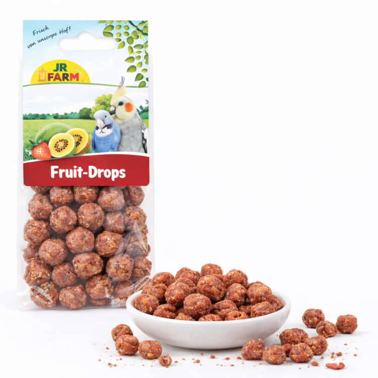 Jr Farm Owocowe Chrupeczki - przysmak dla wszystkich papug 100g  od ParrotPlanet.pl