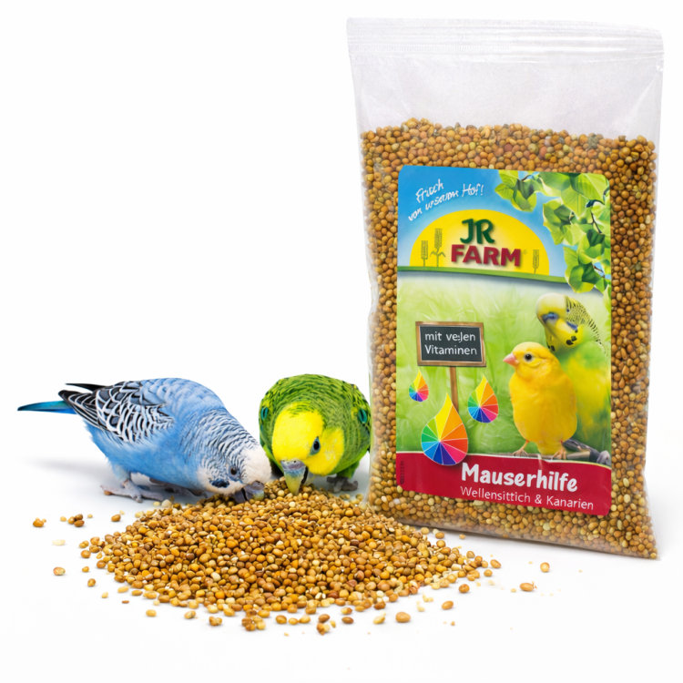 JR FARM HELP - pokarm dla papużek falistych i innych małych ptaków w trakcie pierzenia 30g  od ParrotPlanet.pl