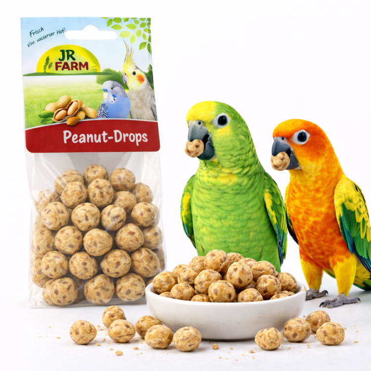 Jr Farm Orzechowe Chrupeczki - przysmak dla wszystkich papug 100g od ParrotPlanet.pl
