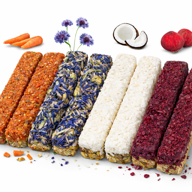 JR FARM Grainless Deluxe Sticks épi sans céréales pour rongeurs avec légumes et herbes de ParrotPlanet.fr