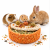 JR FARM Gâteau gourmand 200 g | Friandise gâteau sans céréales pour rongeurs à ronger od ParrotPlanet.fr