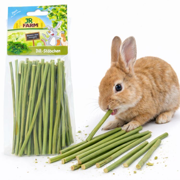 JR FARM Bâtonnets d’Aneth | Aneth séché naturel pour rongeurs par ParrotPlanet.fr
