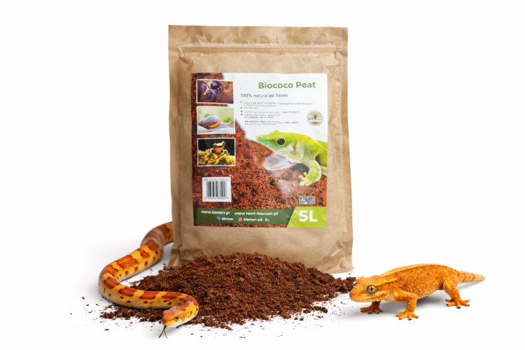 Biococo Peat – Torf Kokosowy Premium 5L od ParrotPlanet.pl
