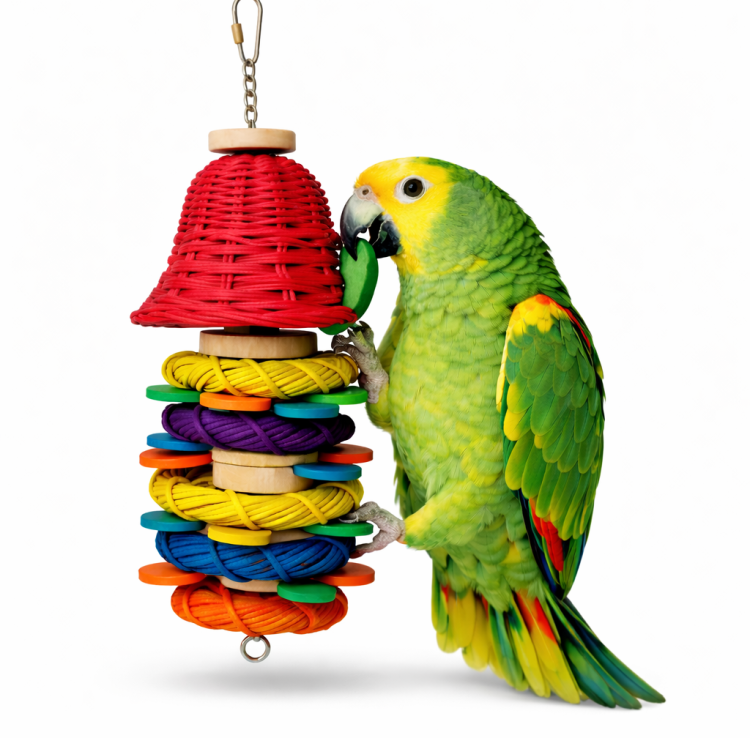Cloche Merveilleuse | jouet pour tous les perroquets de ParrotPlanet.fr