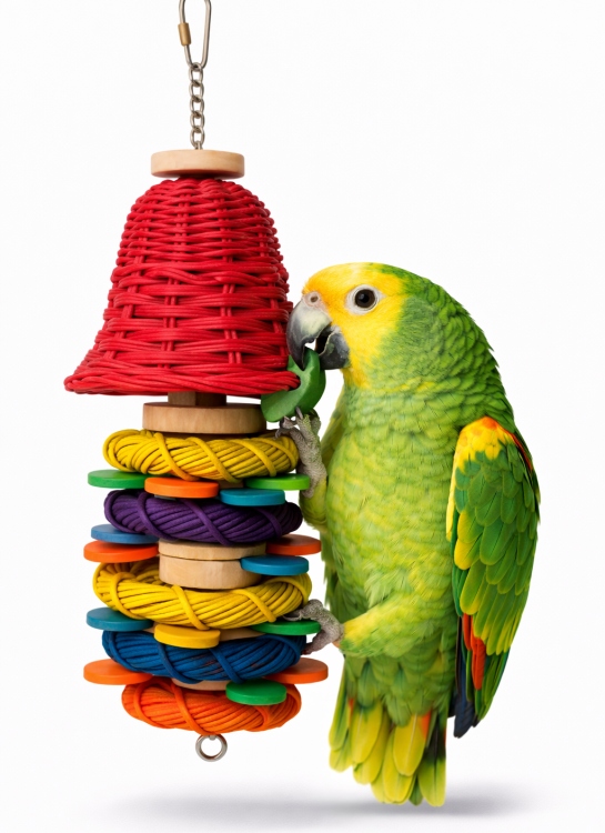 Cloche Merveilleuse | jouet pour tous les perroquets de ParrotPlanet.fr