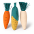 Lot de 3 jouets naturels à mordiller, 10 cm – jouets à tenir dans la patte pour perroquets