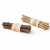 Bâtonnets naturels avec calebasse – 2 pièces, 10 cm | Jouets à mordiller pour perroquets