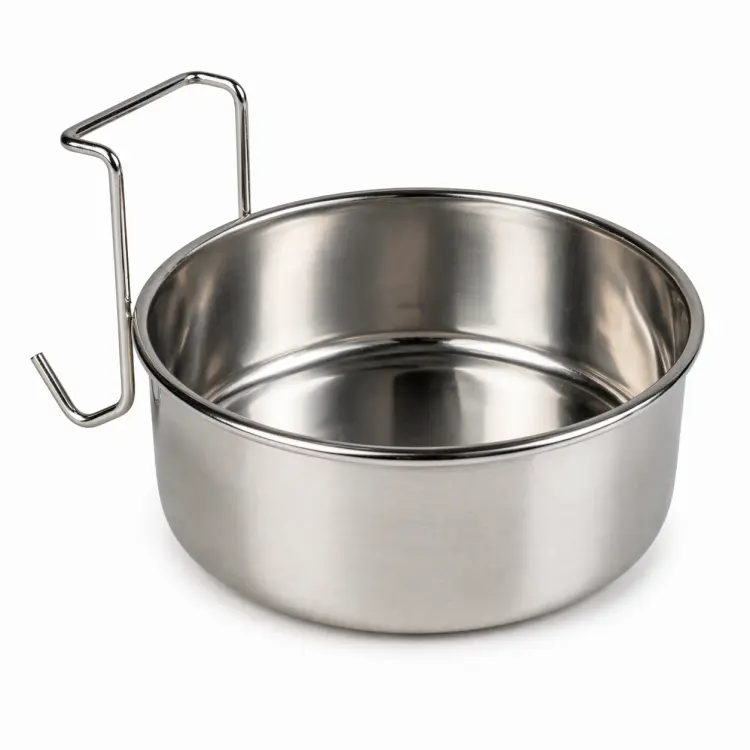 DUVO+ Miska Zawieszana dla Papug L 890 ml | 15 cm | Duża i stabilna miska do klatki od ParrotPlanet.pl