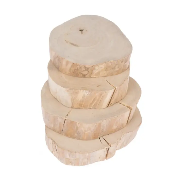 Rondelles naturelles en bois de Java – jouet à tenir dans la patte pour perroquets | Pièces détachées pour jouets DIY ParrotPlanet.fr