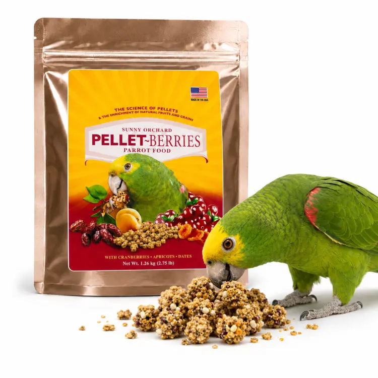 Lafeber Pellet-Berries Sunny Orchard 1,26 kg – aliment en forme de boules pour perroquets moyens et grands ParrotPlanet.fr