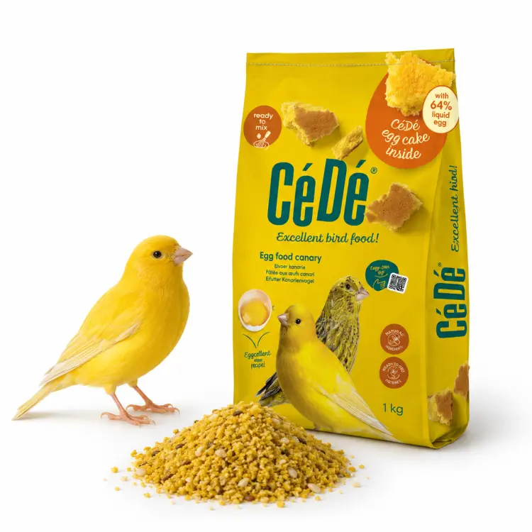 CéDé Egg Food Canary 1 kg – pâtée aux œufs pour canaris ParrotPlanet.fr