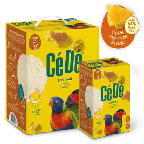 CéDé Lori Food 1 kg | Aliment complet pour loris, loriquets et perroquets suspendus ParrotPlanet.fr
