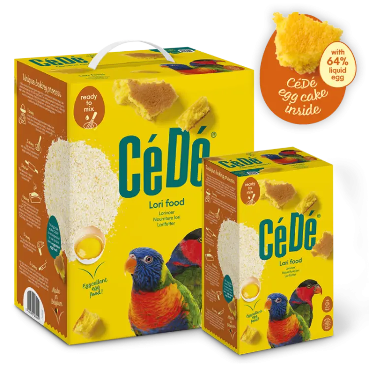 CéDé Lori Food 1 kg | Aliment complet pour loris, loriquets et perroquets suspendus ParrotPlanet.fr