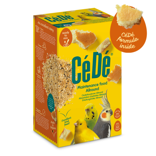 CéDé Maintenance Food Allround 1 kg | Aliment complémentaire quotidien pour oiseaux d’ornement ParrotPlanet.fr