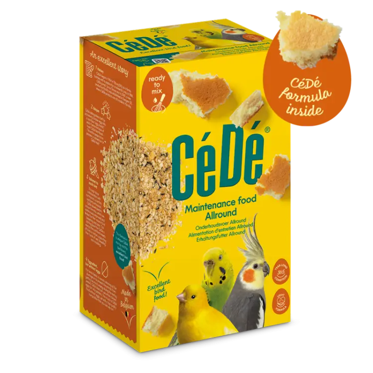 CéDé Maintenance Food Allround 1 kg | Aliment complémentaire quotidien pour oiseaux d’ornement ParrotPlanet.fr