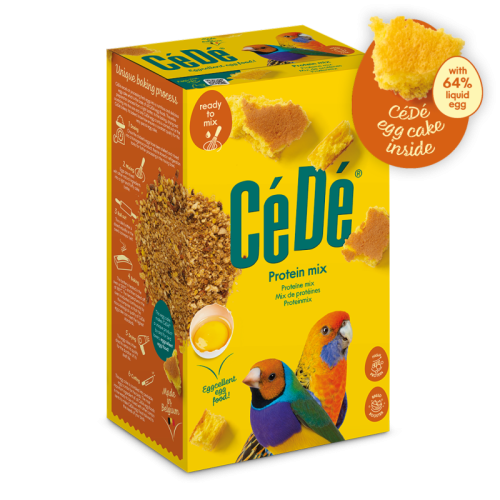 CéDé Protein Mix 1 kg | Complément riche en protéines pour oiseaux et perroquets ParotPlanet.fr