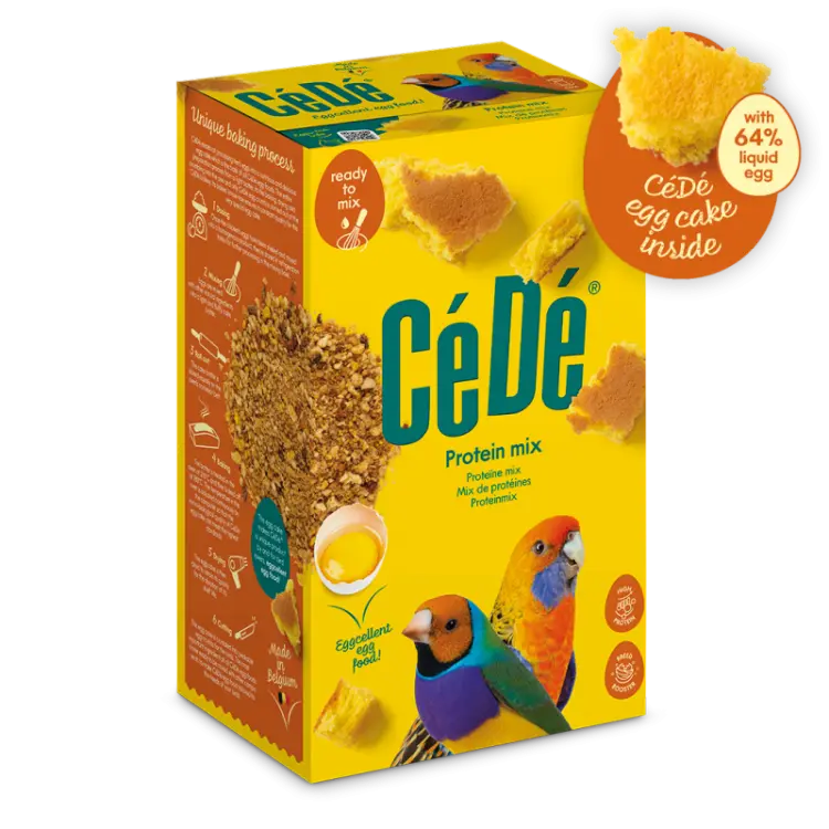 CéDé Protein Mix 1 kg | Complément riche en protéines pour oiseaux et perroquets ParotPlanet.fr