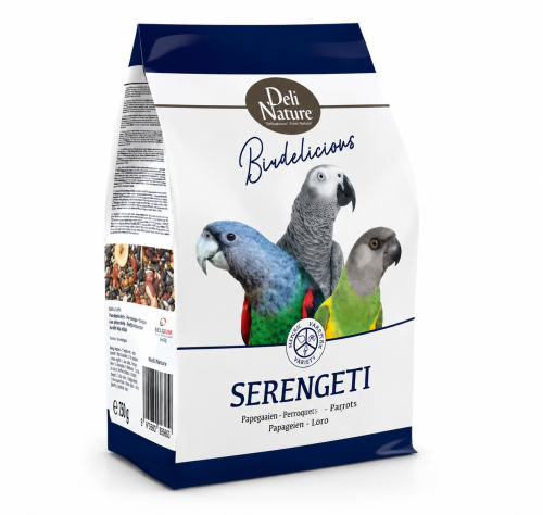 Deli Nature BirDelicious Serengeti 750 g | Mélange pour grands perroquets africains