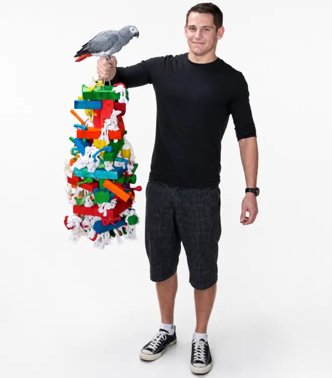 MaMut XXL - OGROMNA ZABAWKA dla Ar, bądź innych DUŻYCH PaPug 5kg! od ParrotPlanet.pl