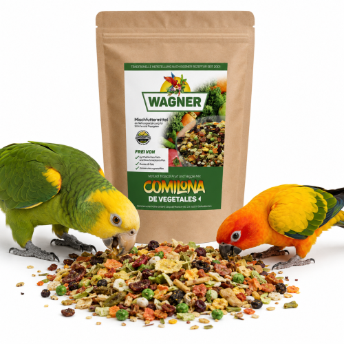 Comilona - Naturalnie Suszony MIX warzyw i owoców bez konserwantów 500g od ParrotPlanet.pl