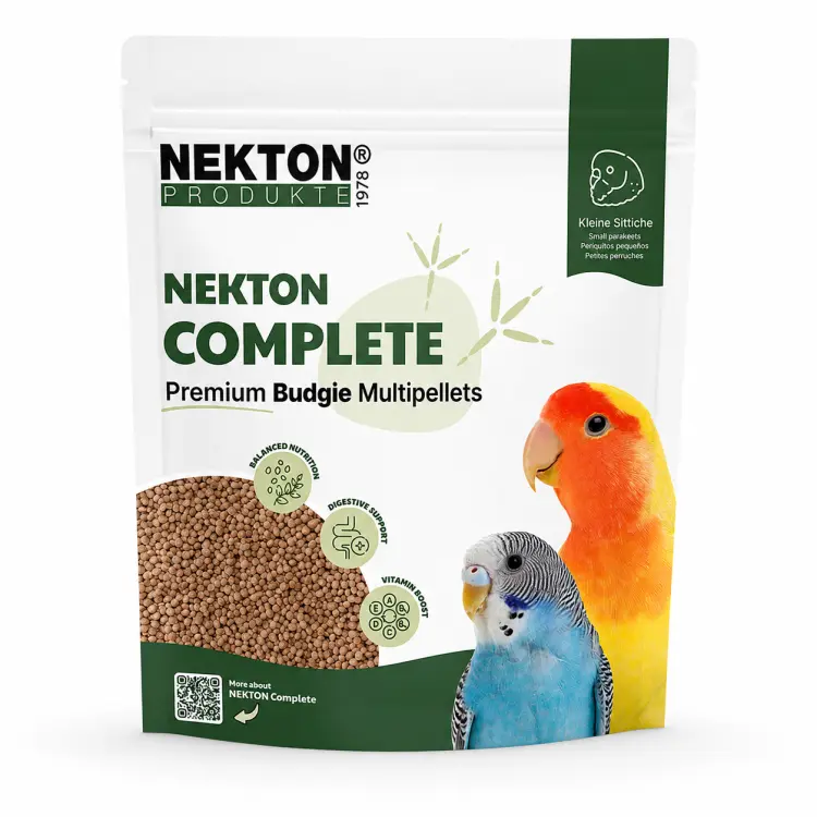 NEKTON Complete Budgie Multi-Pellets 1 kg – aliment complet en granulés pour perruches ondulées ParrotPlanet.fr